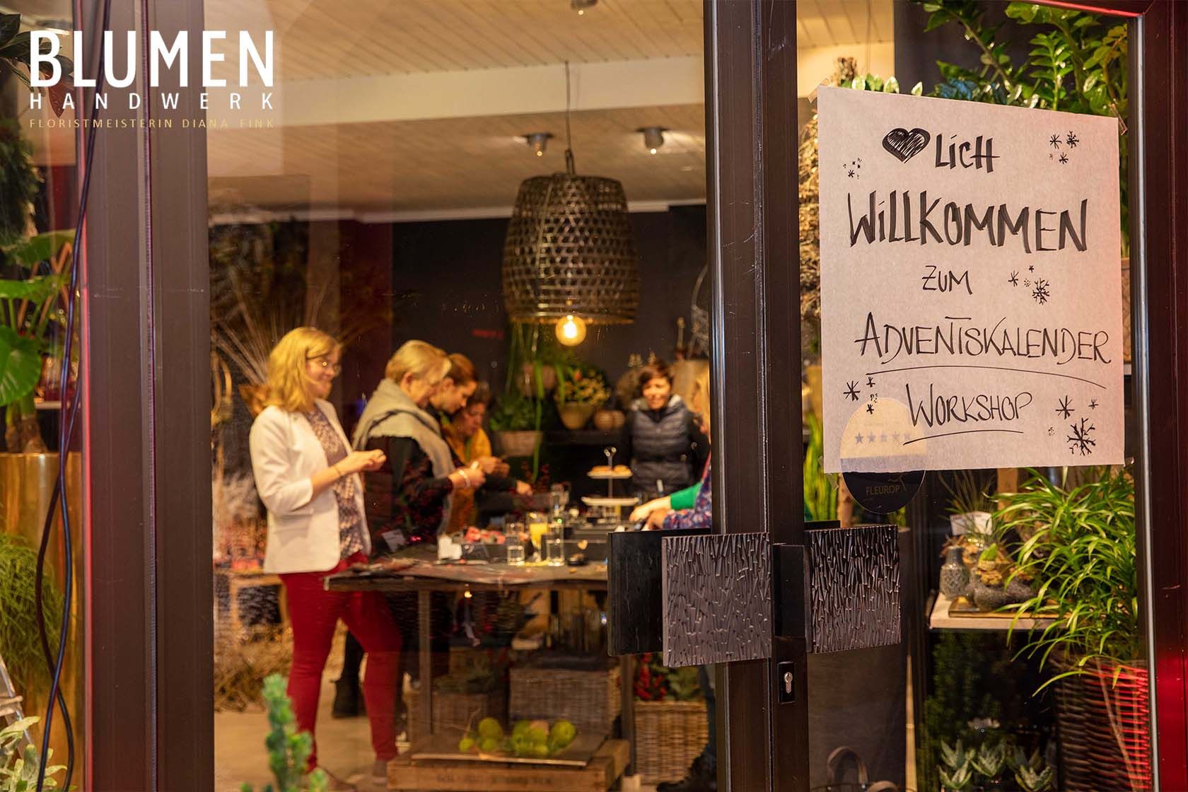 Workshop im Ladengeschäft in Neuburg